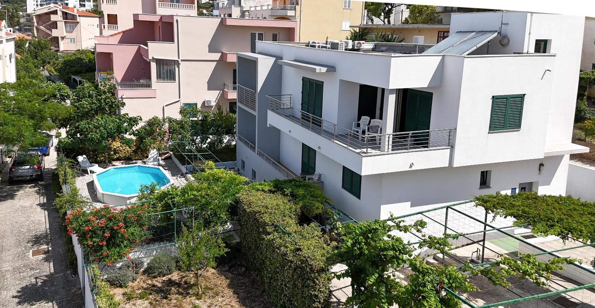 Apartments Turtle Gardens Makarska Exterior foto